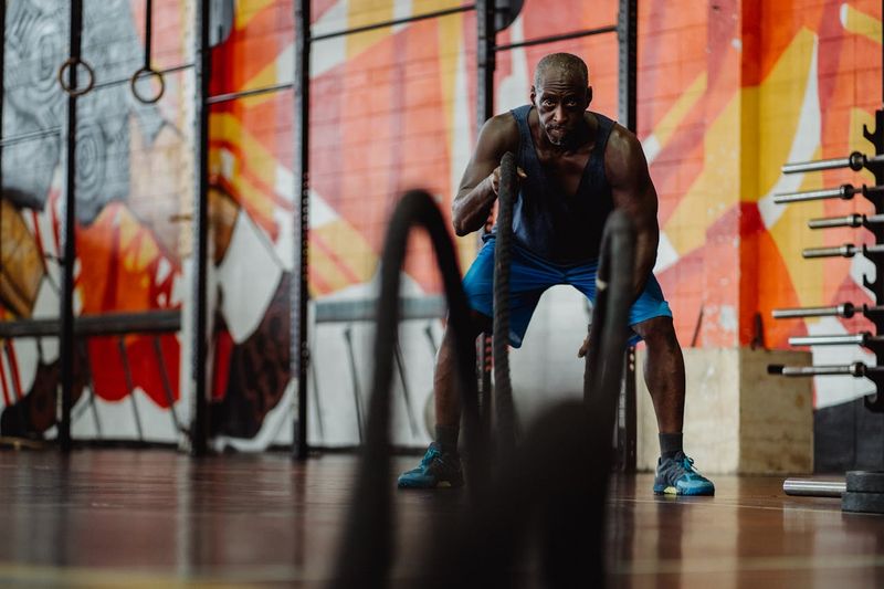 Personal trainer for adults over 40 in Chicago coaching strength training