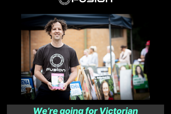Fusion Party Victoria is going for state registration