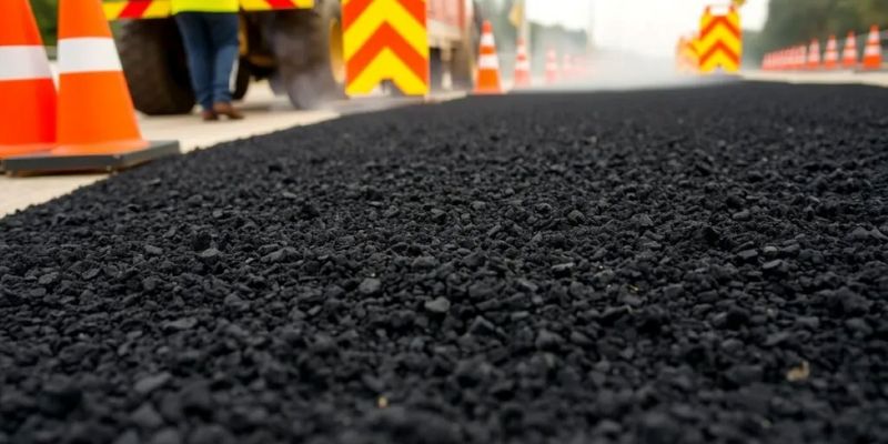 They turn olive and pine waste into biochar for asphalt that helps capture carbon