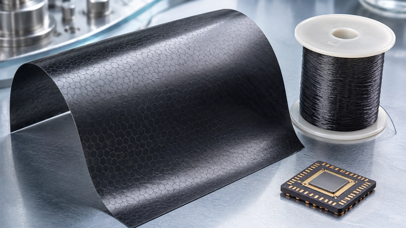 Graphene thermal management: films, fibers, composites