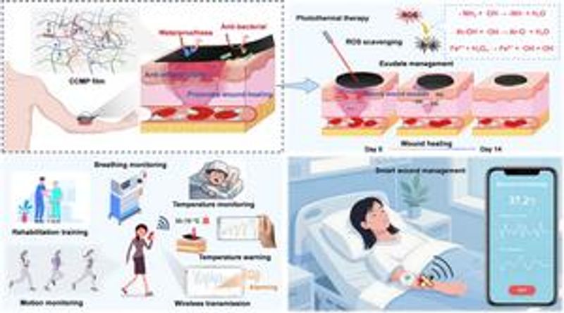 Natural biomass-derived conductive e-skin patch for wearable tech