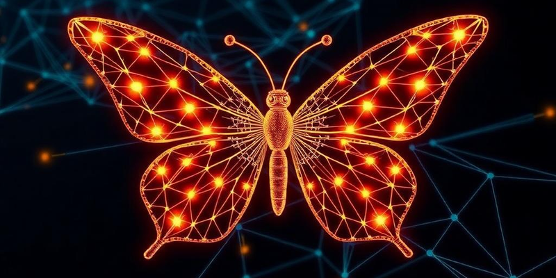 Mathematical graph tools uncover electronic secrets of butterfly-shaped nanographenes