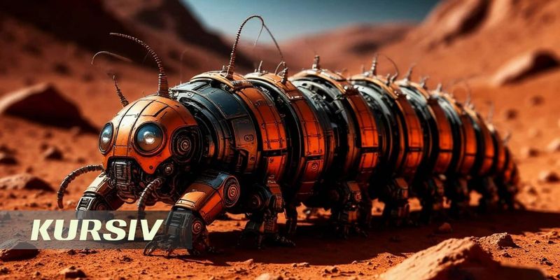 Swedish scientists want to explore Mars with caterpillar-like robots