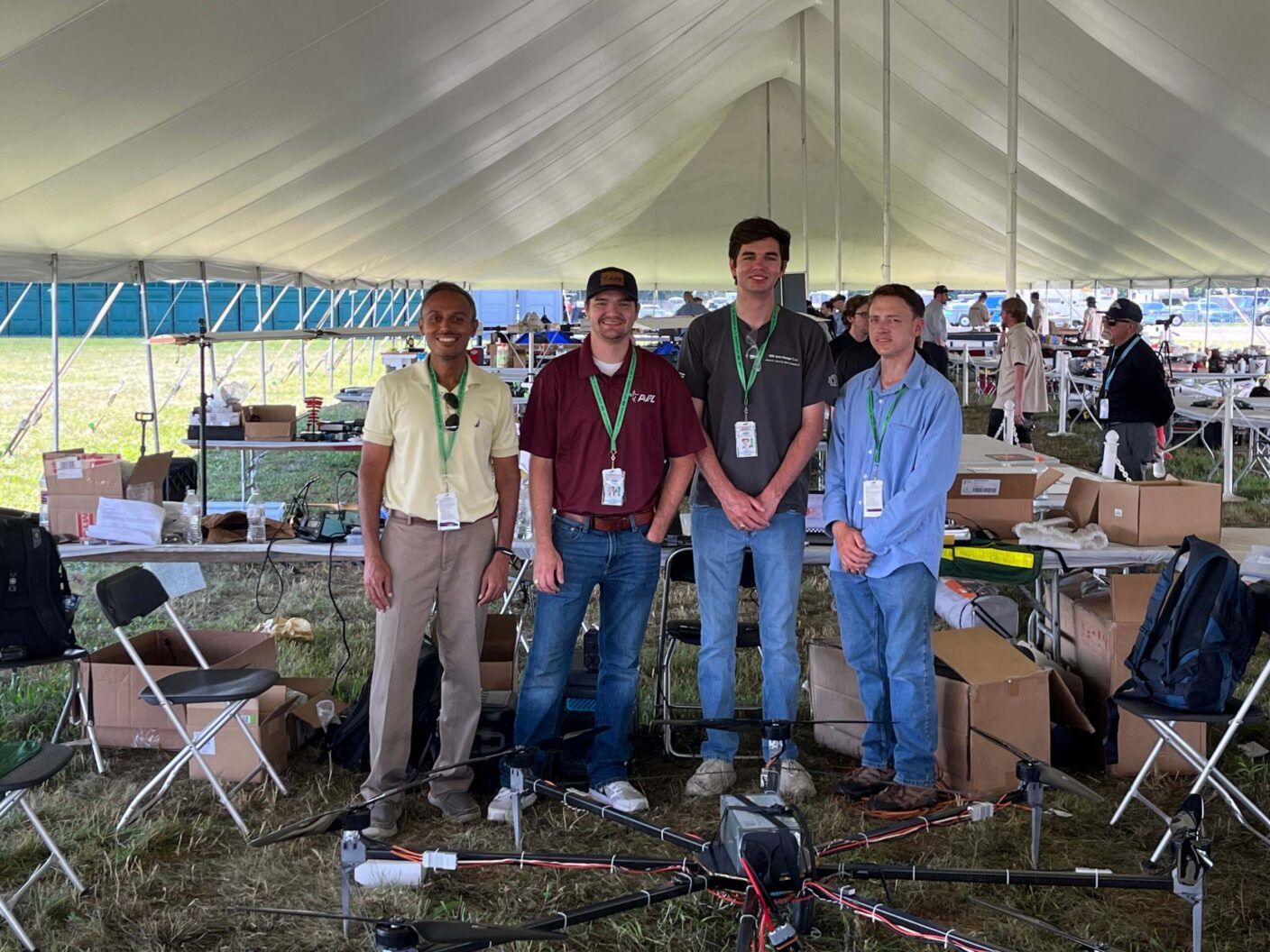 Aerospace students build drone that carries twice its weight