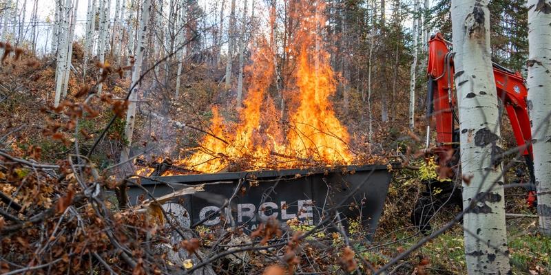 Park City tests biochar method for fuels work on Thaynes Canyon open space