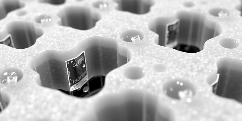 Graphene reservoirs enable precise ice thickness control in cryo-EM