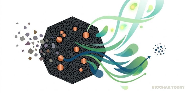 Copper-Infused Biochar Achieves Over Ninety-Nine Percent Pollutant Removal