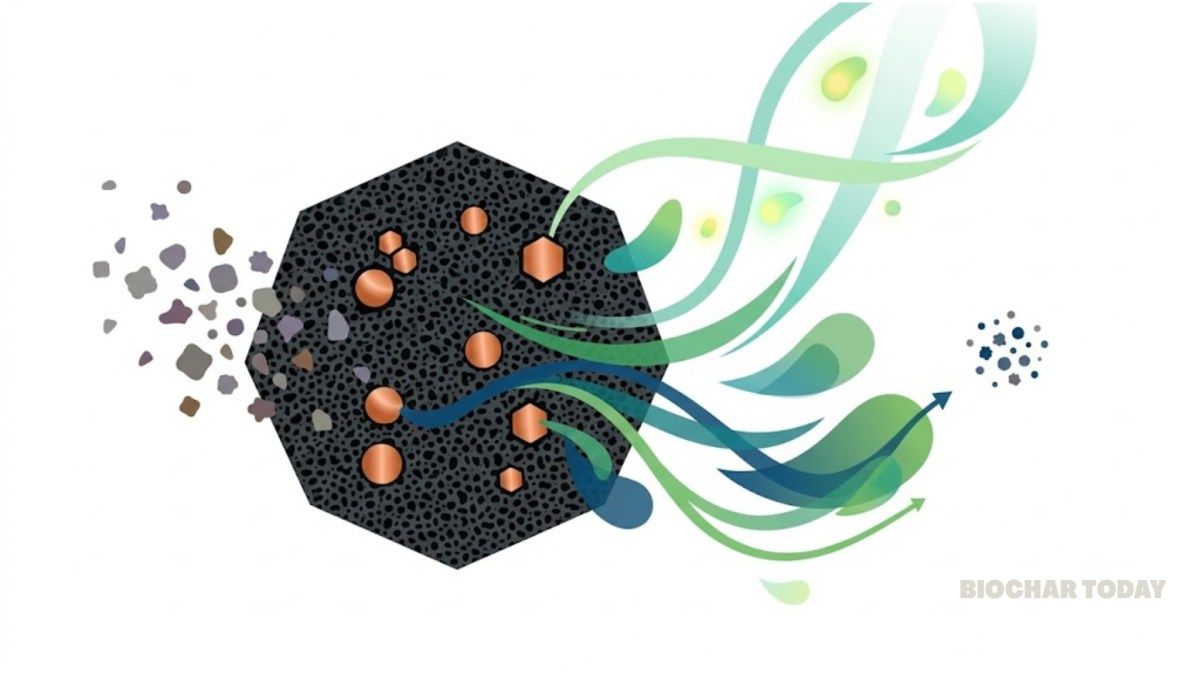Copper-Infused Biochar Achieves Over Ninety-Nine Percent Pollutant Removal