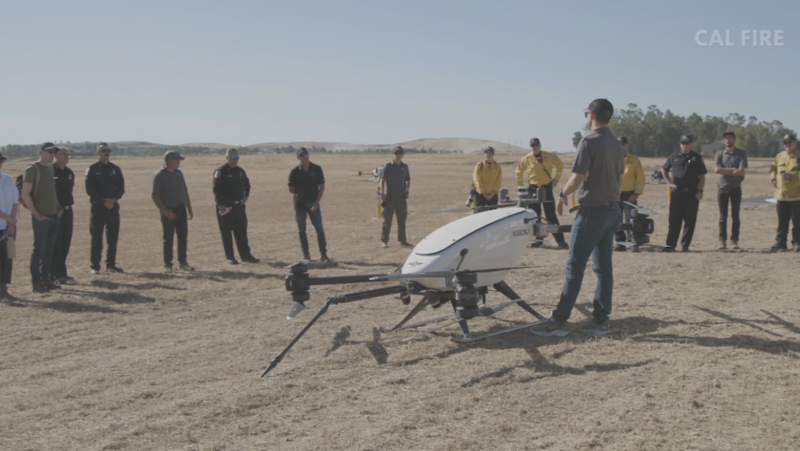Cal Fire tests autonomous carbon fiber drones to enhance wildfire operations in California