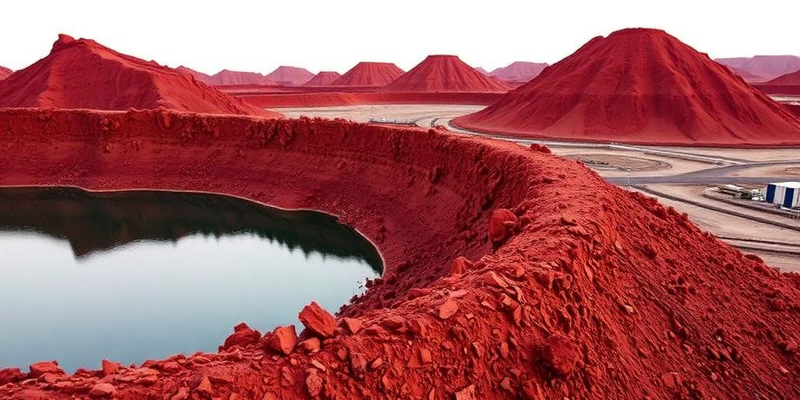 Waste red mud and ore tailings transform carbon-fiber geopolymers