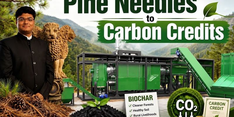 Himachal's first biochar project targets fires, carbon, and rural livelihoods