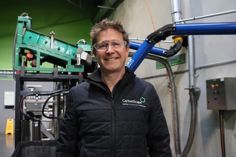 Carbonscape reshaping energy landscape