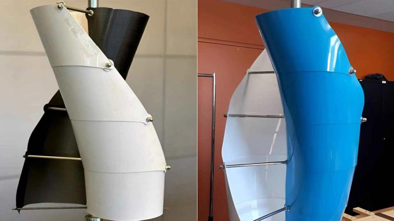 Scientists create wind turbine blades 80% lighter using 4D-printing technology