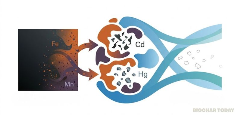 Combining Iron Manganese Biochar with Strategic Irrigation Minimizes Grain Cadmium