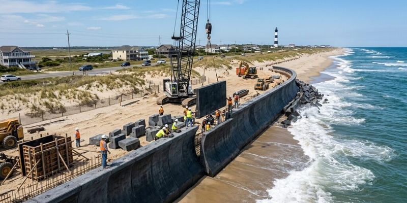 Graphene concrete to be used in NC's Outer Banks and coastal infrastructure
