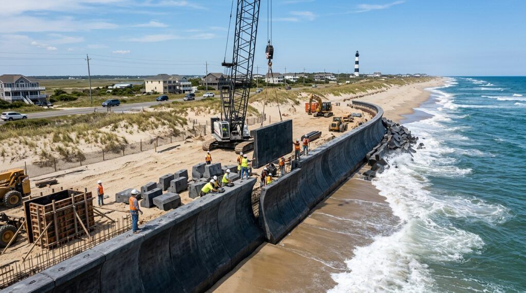 Graphene concrete to be used in NC's Outer Banks and coastal infrastructure
