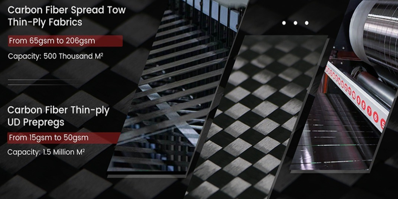 Beijing OnlyTop Ultrasonic Spread Tow Tech Enables Thin-Ply Carbon Fiber Prepregs