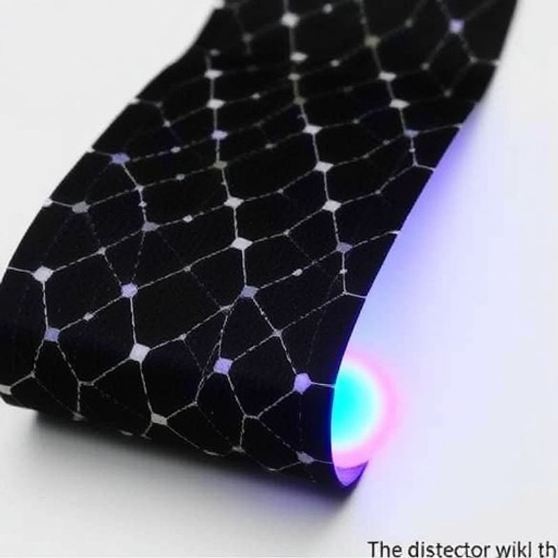 Inkjet-printed flexible photodetectors use carbon to detect light colors