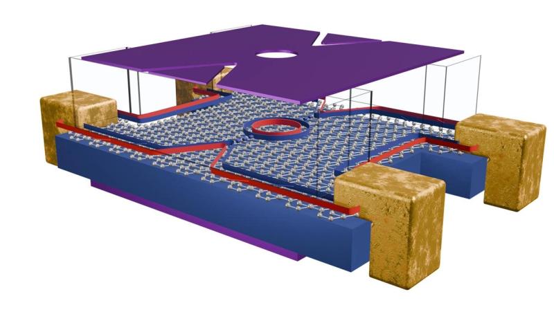 Graphene device measures fractional electric charges in quantum physics