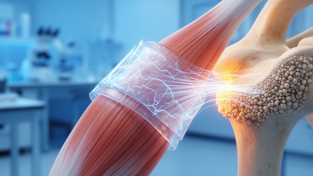 Piezoelectric hydrogel converts muscle motion into signals to rebuild bone in osteoporosis