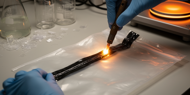 Thermal welding of biodegradable polymer and graphene oxide yields