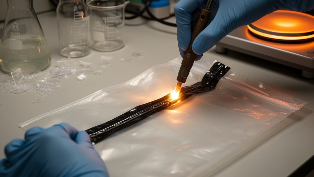 Thermal welding of biodegradable polymer and graphene oxide yields