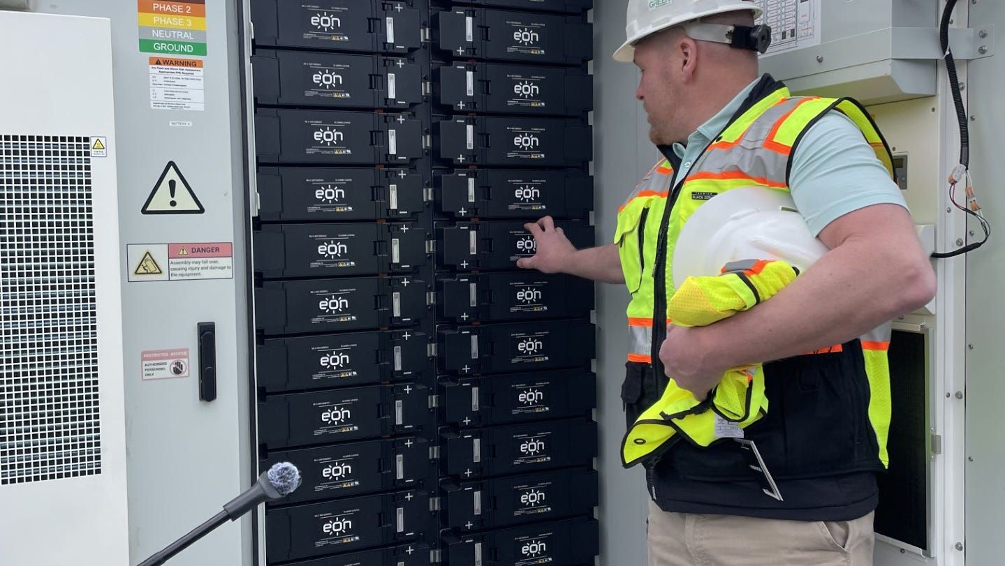 Quonset may get large battery storage facility; neighbors worry about fire risk