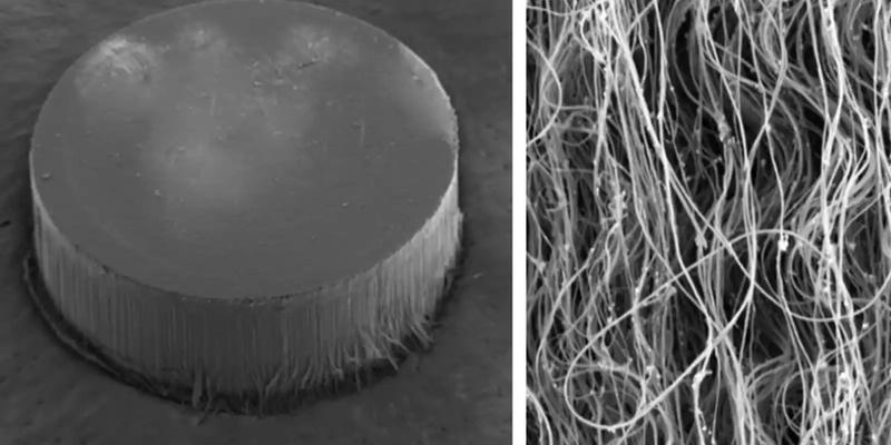 Scientists create carbon-nanotube foam that remembers impact force