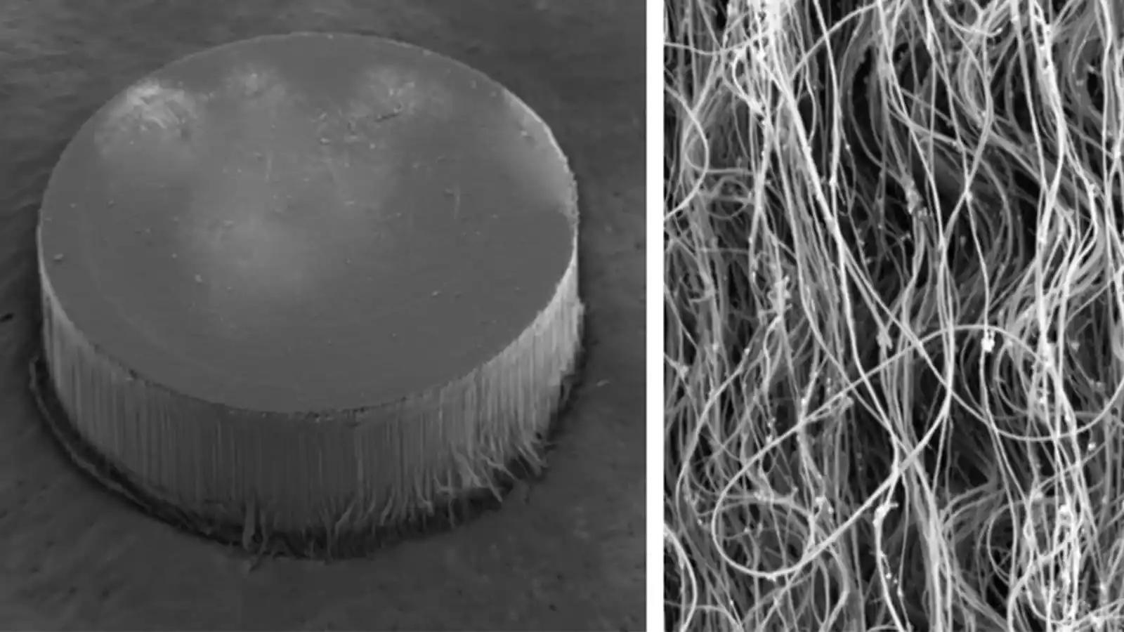 Scientists create carbon-nanotube foam that remembers impact force
