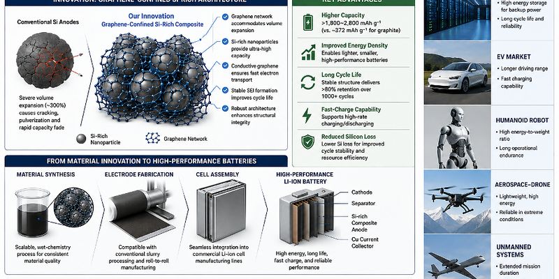 Solidion Technology Granted 7 New Patents for Composite Battery Anodes