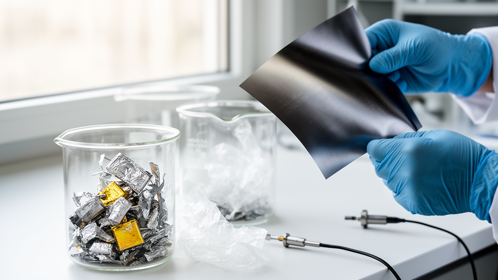 Waste batteries and plastic transformed into ultrathin shields against radiation