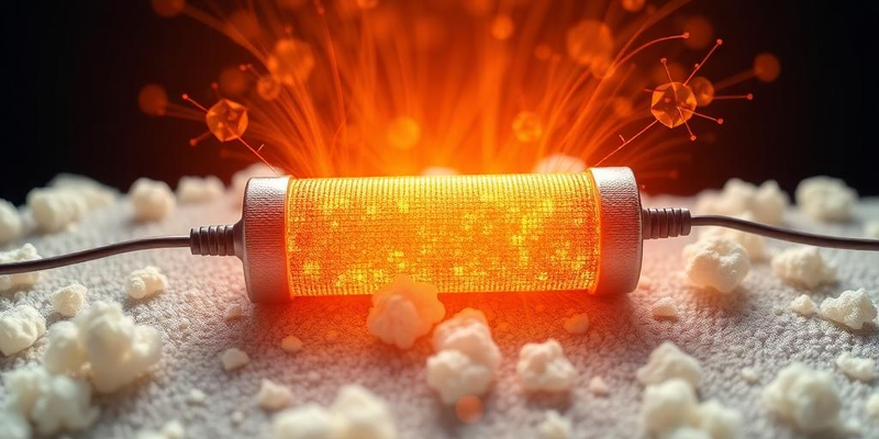 Porous additive directs lithium ions in thick dry electrodes to boost battery power