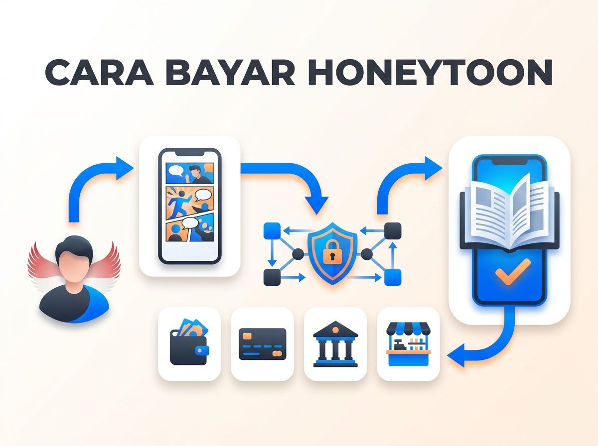 Ilustrasi Cara Bayar Honeytoon dari Indonesia Tanpa Kartu Kredit