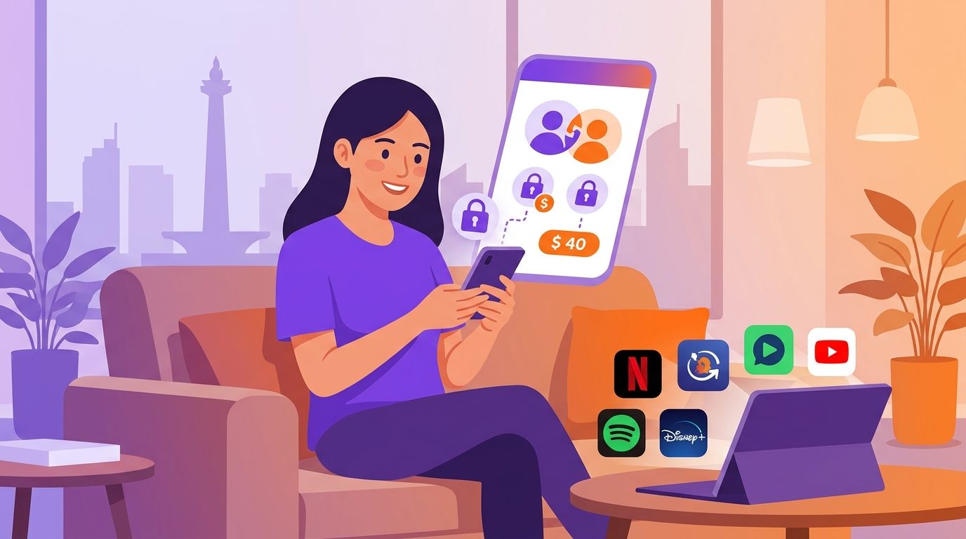 Cara berbagi akun Netflix dengan aman dan legal