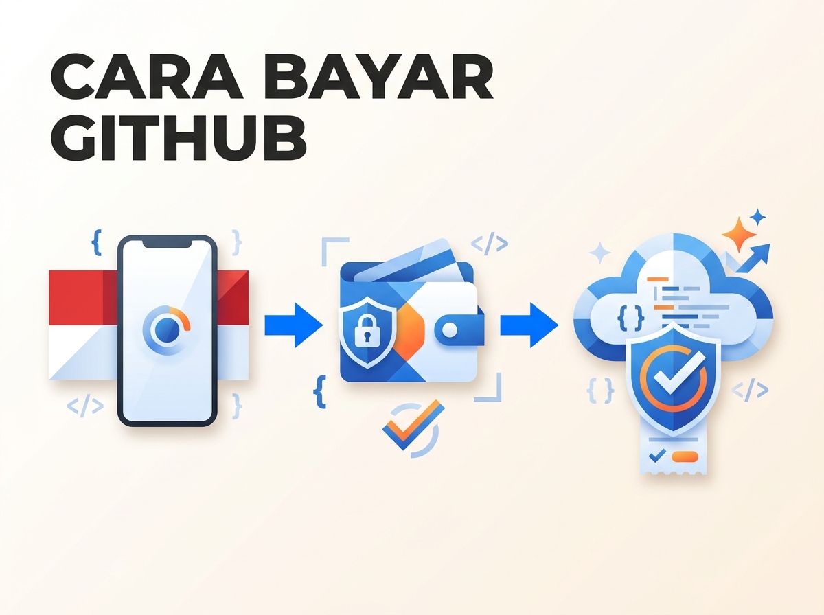 Ilustrasi Cara Bayar GitHub Pro dari Indonesia Tanpa Kartu Kredit