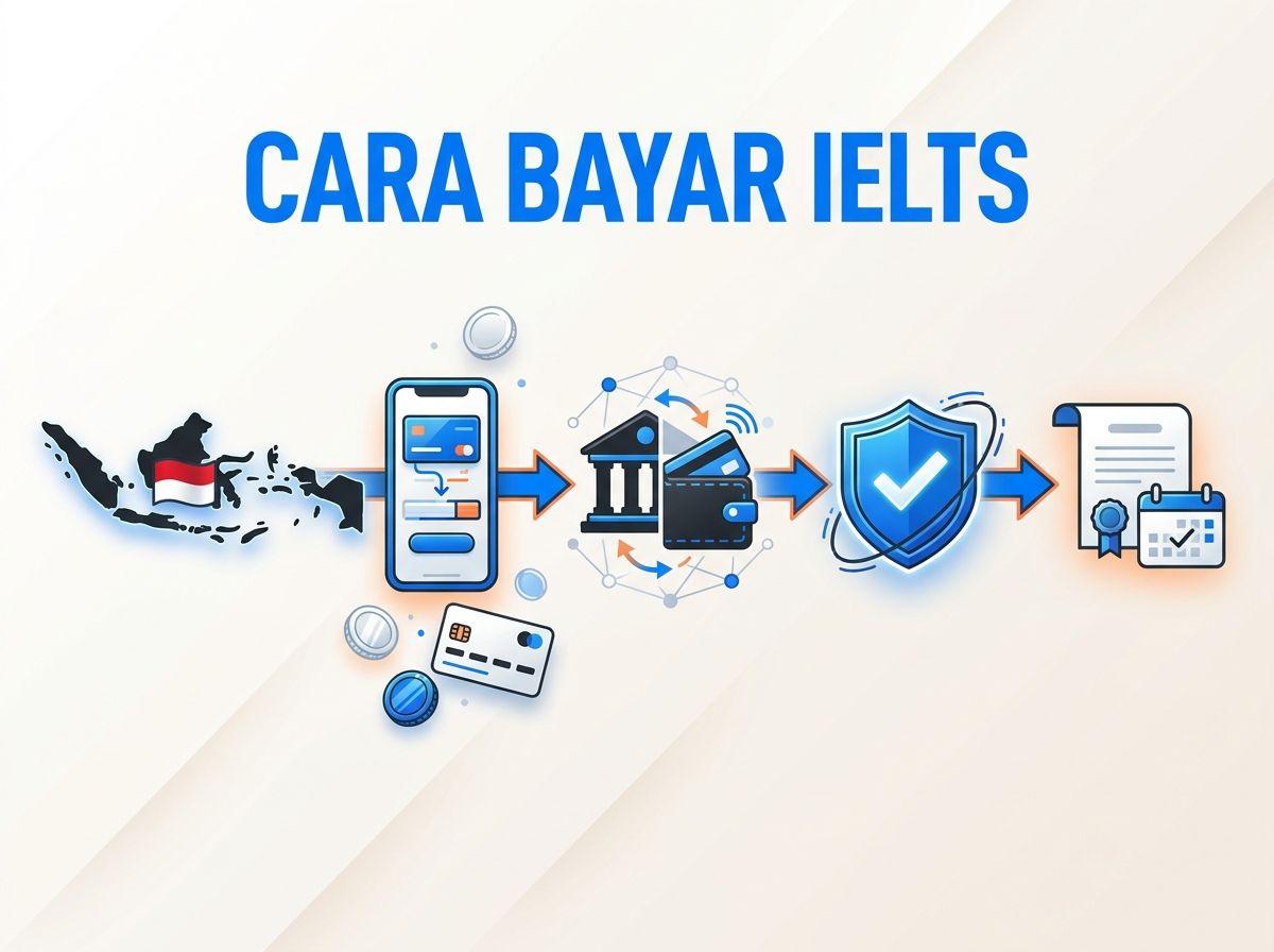 Ilustrasi Cara Bayar IELTS dari Indonesia Tanpa Kartu Kredit