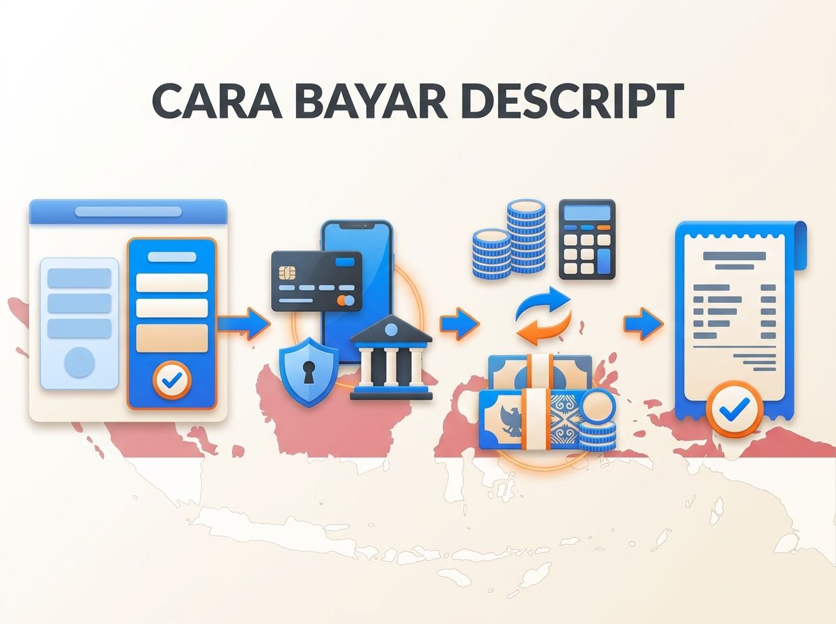 Ilustrasi Cara Bayar Descript Pro di Indonesia: Paket dan Total Rupiah