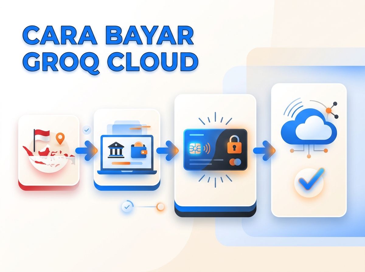 Ilustrasi Cara Bayar Groq Cloud dari Indonesia Tanpa Kartu Kredit