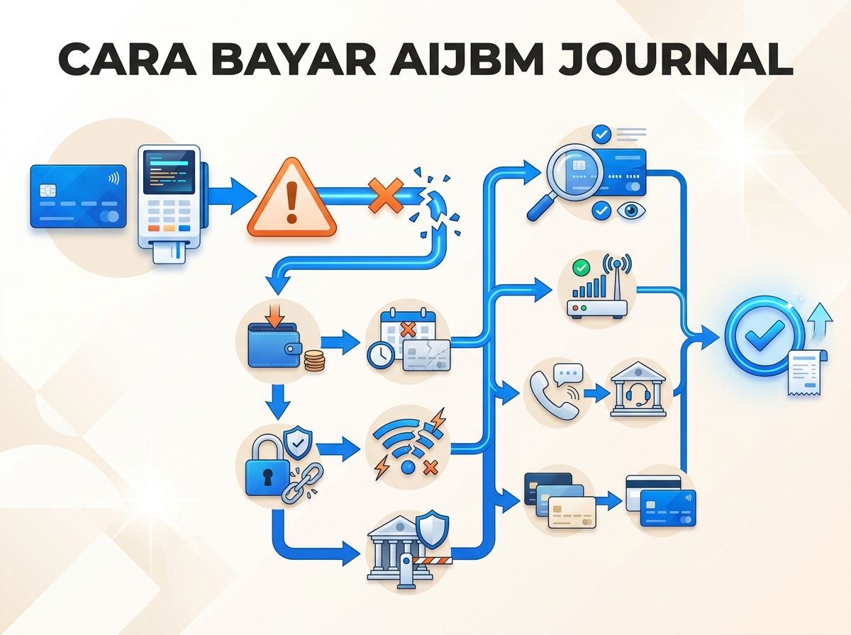 Ilustrasi AIJBM Journal Gagal Bayar atau Kartu Ditolak: Penyebab dan Solusi