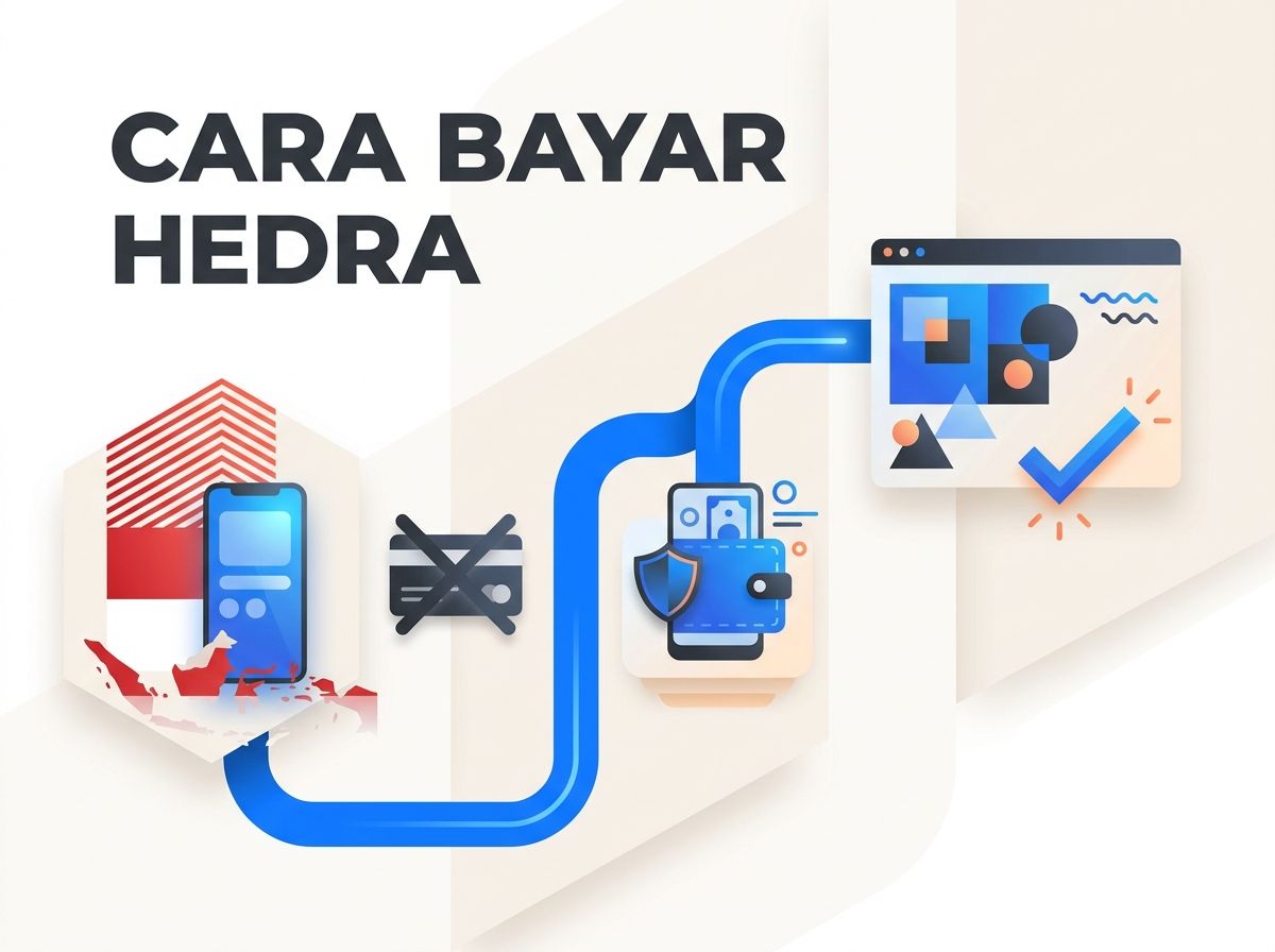 Ilustrasi Cara Bayar Hedra dari Indonesia Tanpa Kartu Kredit