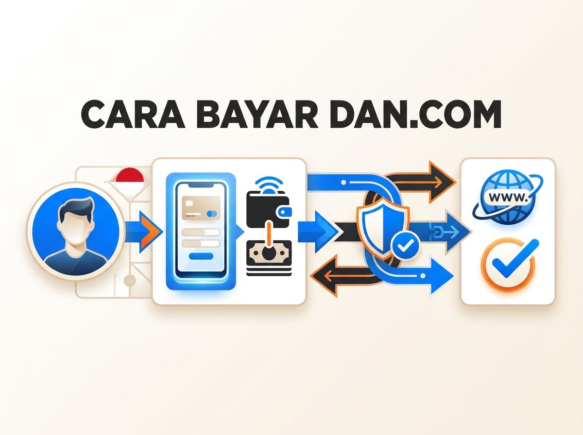 Ilustrasi Cara Bayar Dan.com dari Indonesia Tanpa Kartu Kredit