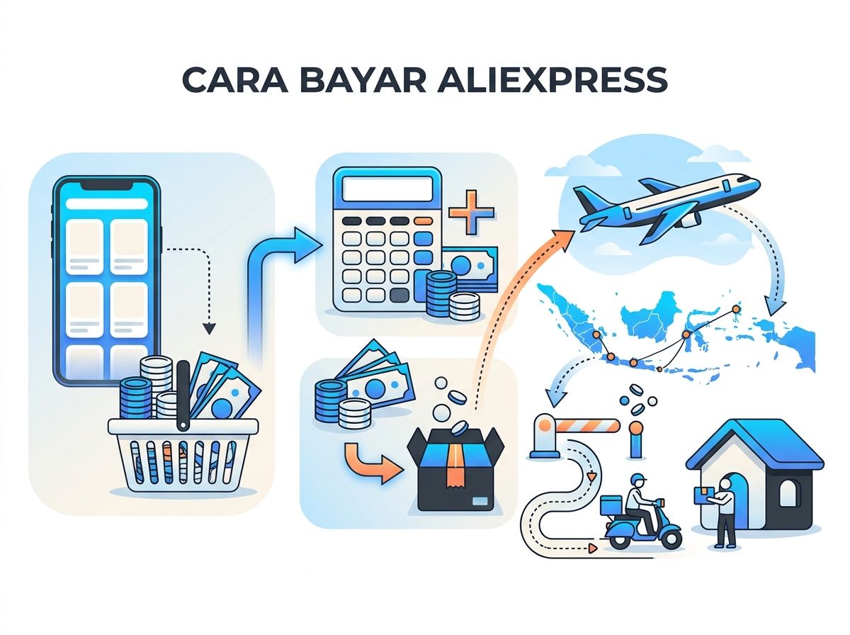 Ilustrasi Harga AliExpress di Indonesia: Paket dan Total Rupiah