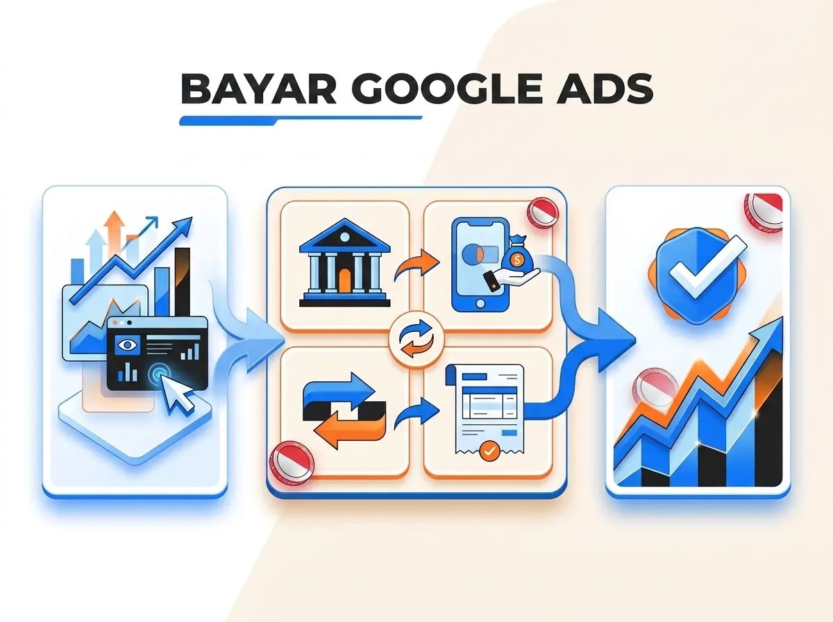 Ilustrasi Cara Bayar Google Ads dari Indonesia Tanpa Kartu Kredit