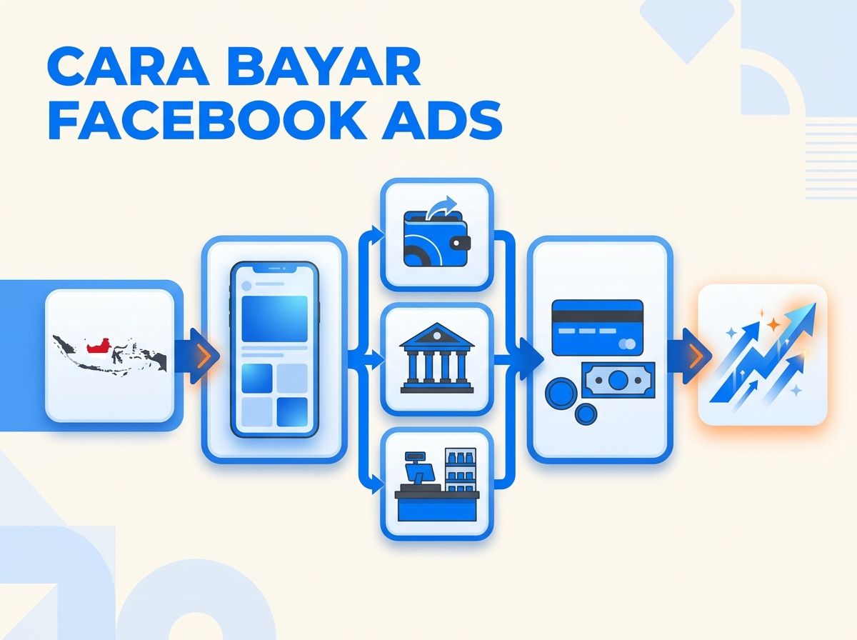 Ilustrasi Cara Bayar Facebook Ads dari Indonesia Tanpa Kartu Kredit