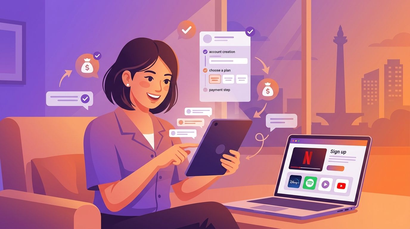 Cara daftar akun Netflix pertama kali untuk pemula