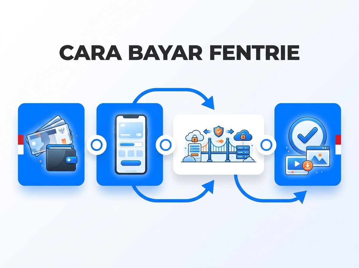 Ilustrasi Cara Bayar Fentrie dari Indonesia Tanpa Kartu Kredit