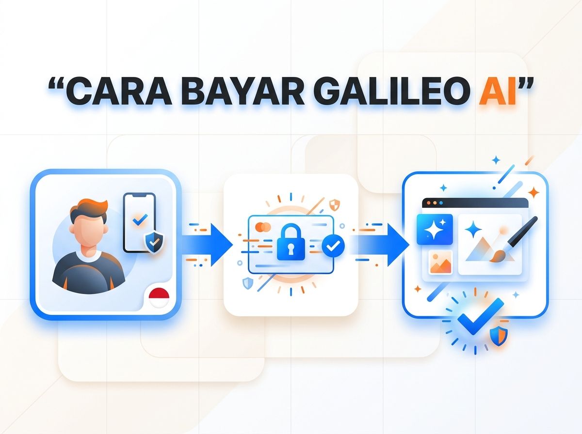 Ilustrasi Cara Bayar Galileo AI dari Indonesia Tanpa Kartu Kredit