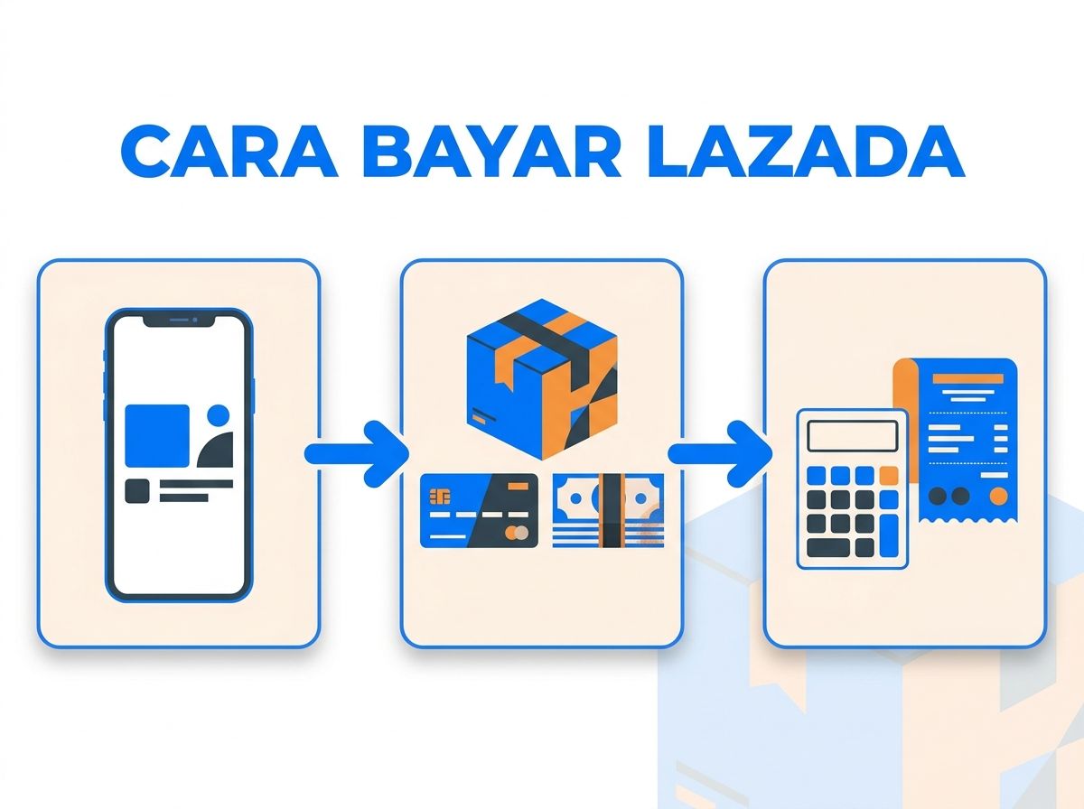 Ilustrasi Cara Bayar Lazada dari Indonesia: Paket dan Total Rupiah