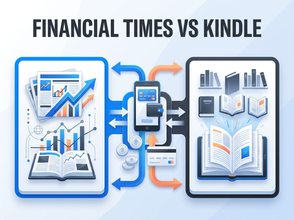 Ilustrasi Financial Times Premium vs Kindle Unlimited: Harga dan Cara Bayar