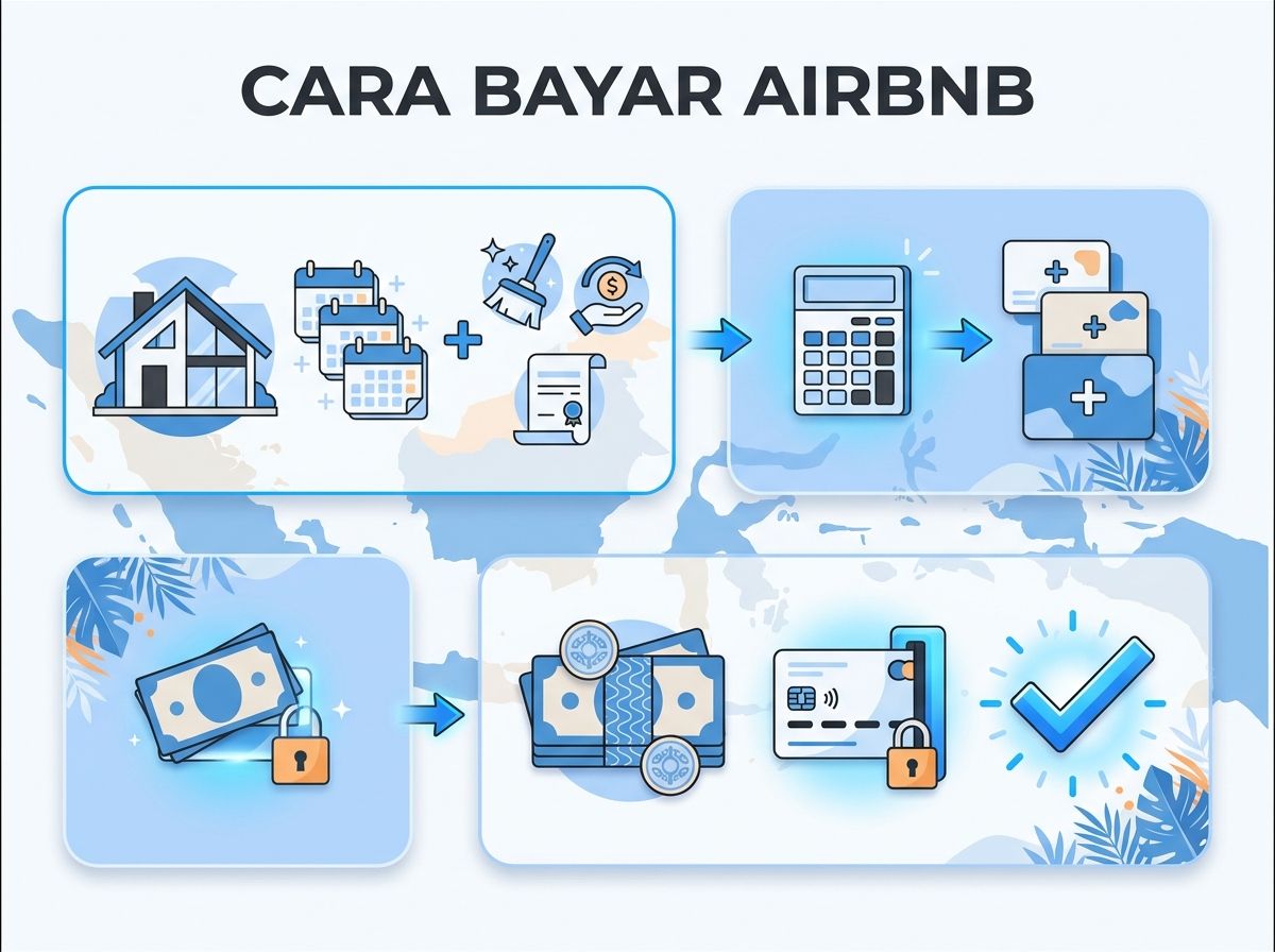 Ilustrasi Harga Airbnb di Indonesia: Paket dan Total Rupiah